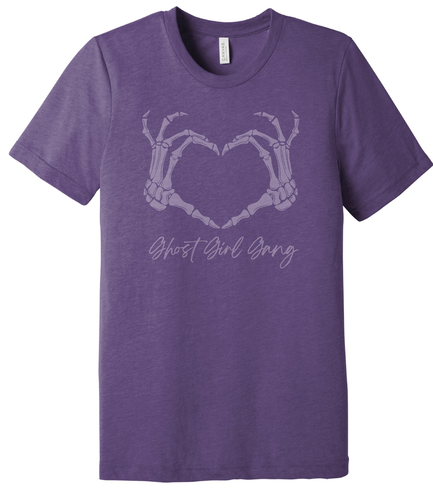 Spooky All Year's Ghost Girl Gang shirt in purple