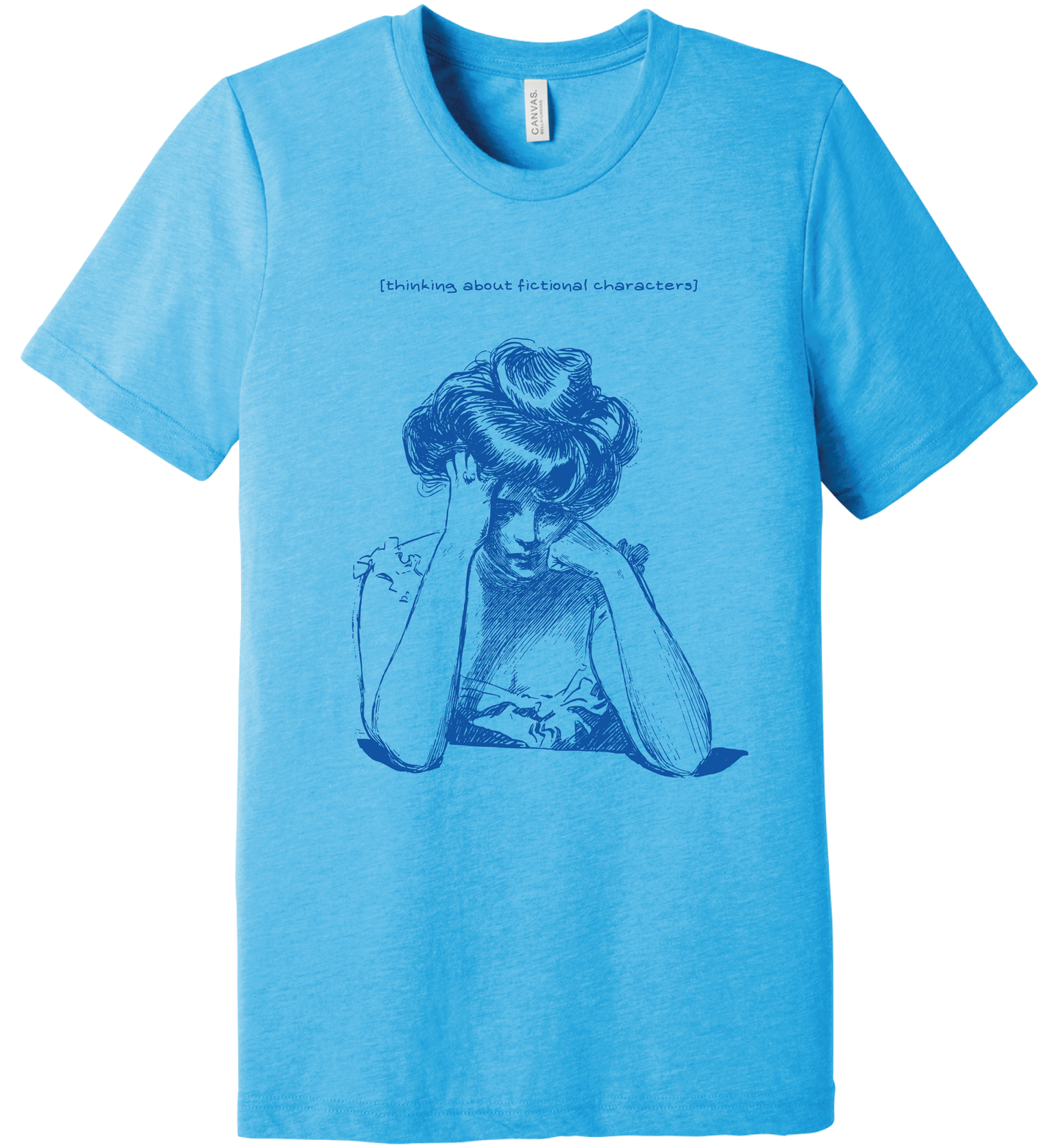 Thinking About Fictional Characters Shirt