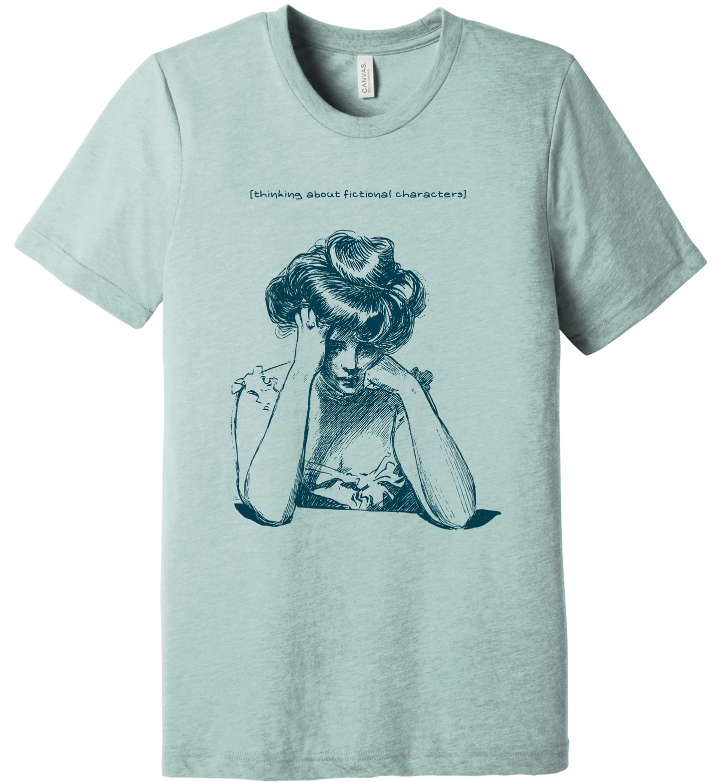 Thinking About Fictional Characters Shirt