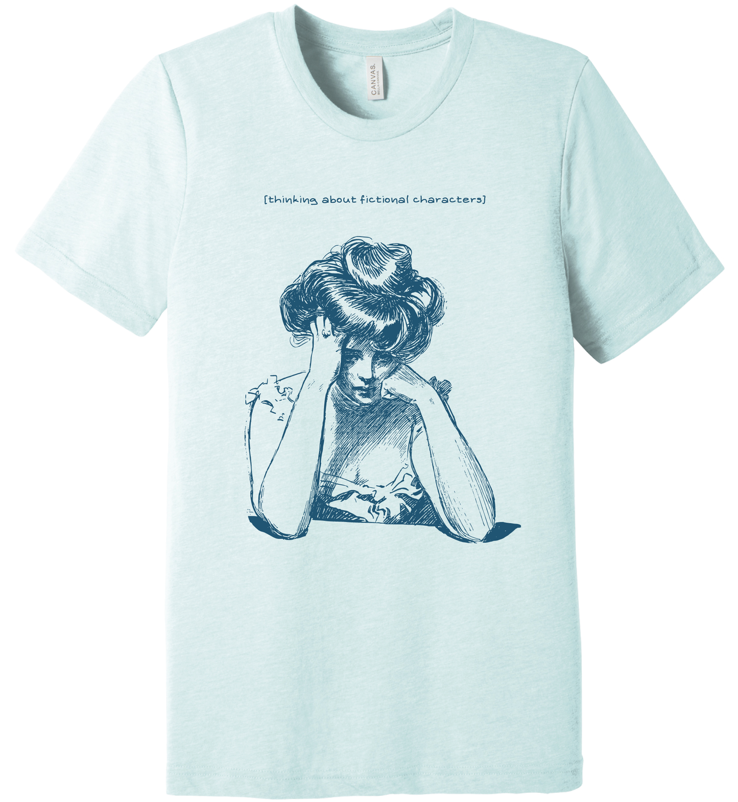 Thinking About Fictional Characters Shirt