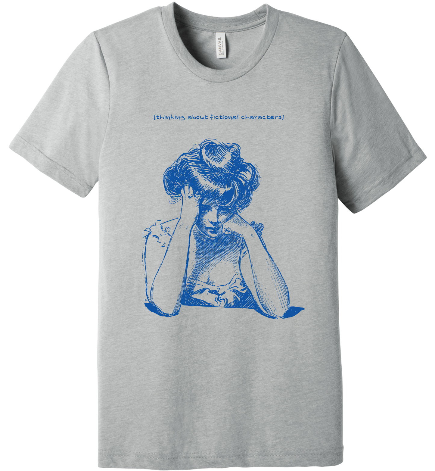 Thinking About Fictional Characters Shirt