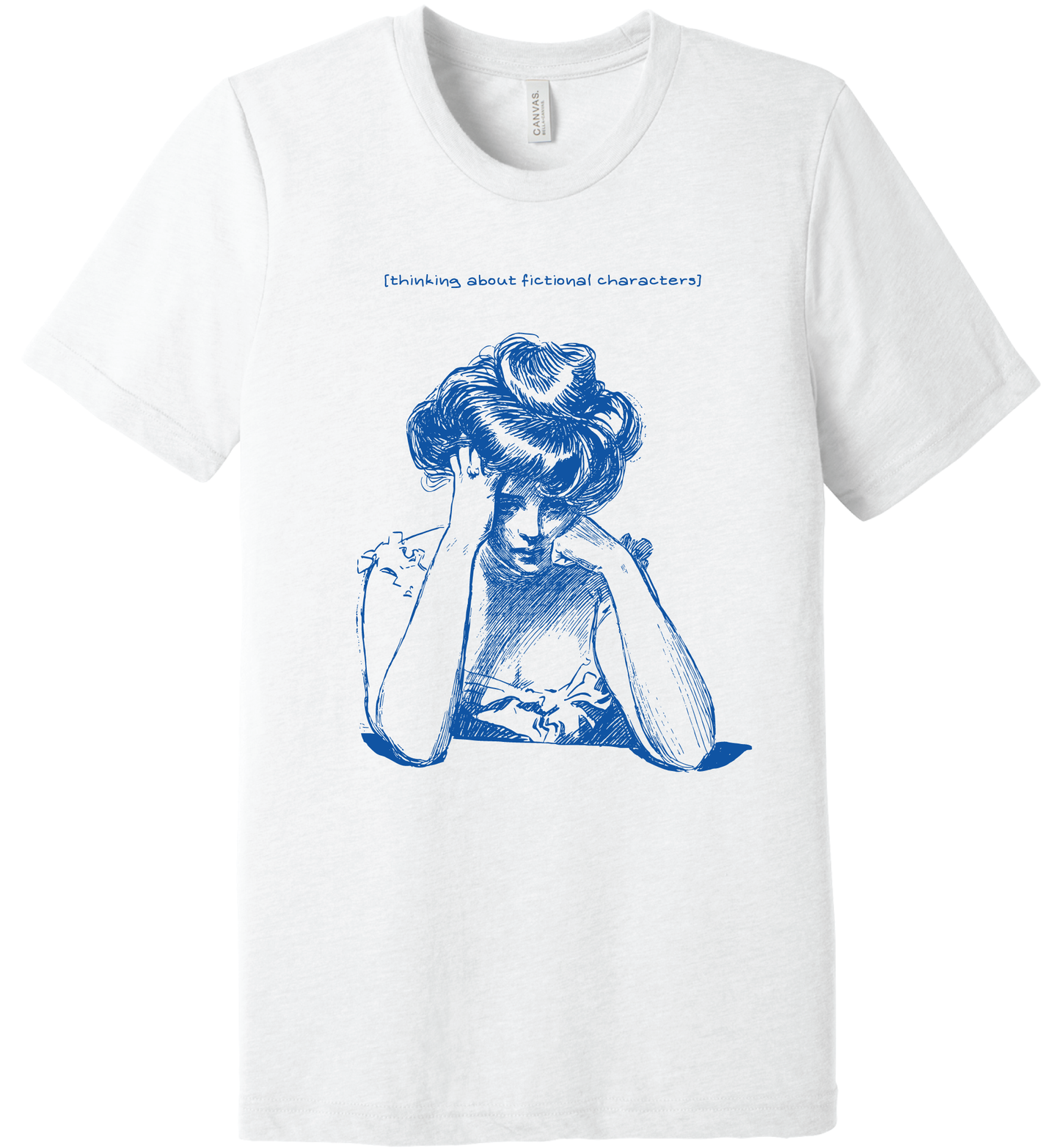 Thinking About Fictional Characters Shirt