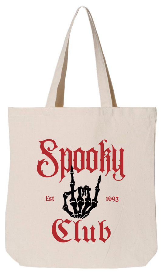 Spooky Club Tote Bag