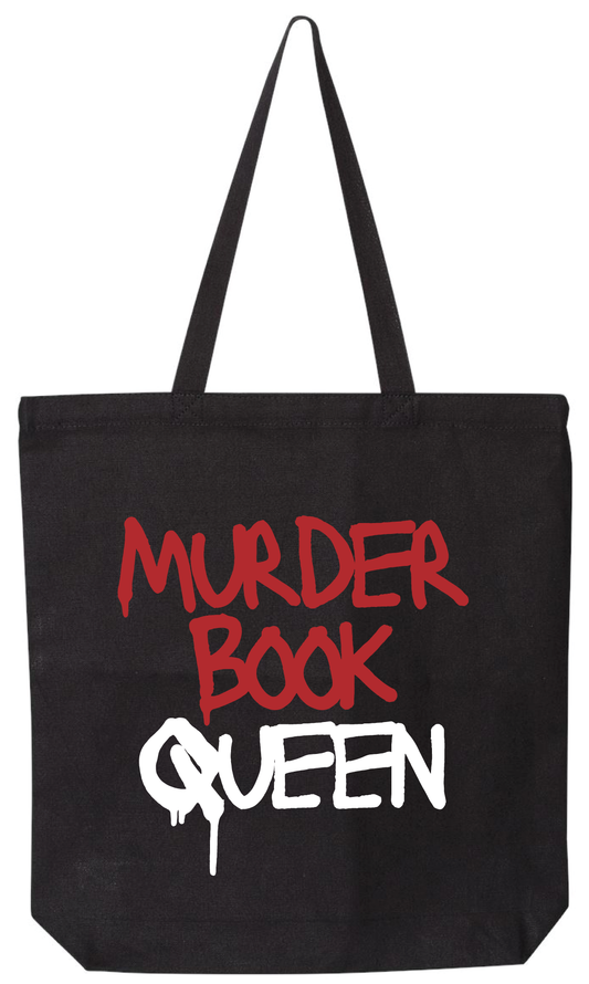 Mur*der Book Queen Tote Bag