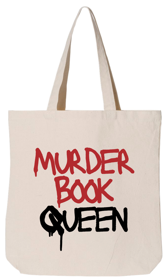 Mur*der Book Queen Tote Bag